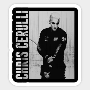 Chris Cerulli // Vintage Distressed Sticker